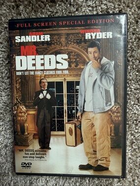 Mr. Deeds (Full Screen Special Edition) - DVD - Adam Sandler - Gray/Tan